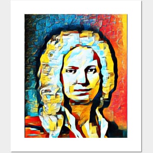Antonio Vivaldi Abstract Portrait | Antonio Vivaldi Artwork 2 Posters and Art